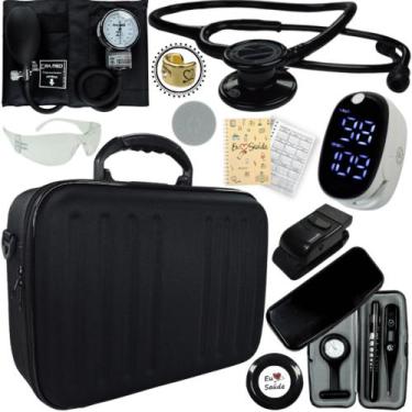 Imagem de Kit Estagio Saude Medicina Enfermagem Farmacia Completo Top - Love Sau