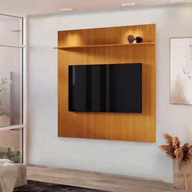 Imagem de Painel para Tv 50 Polegadas 136cmx134cm com Prateleira Avant - EDN Móv