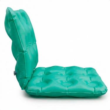 Imagem de Almofada Ortopédica com Encosto Lombar Alívio Total de Dor Costas Quad