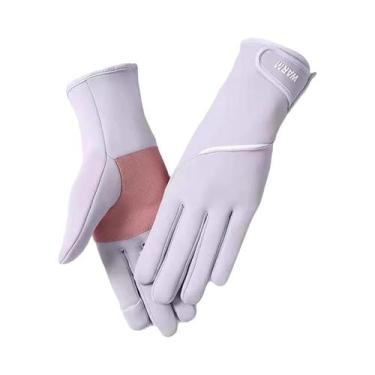 Imagem de Luvas Femininas De Inverno Térmicas Com Forro De Lã, Impermeáveis E Co