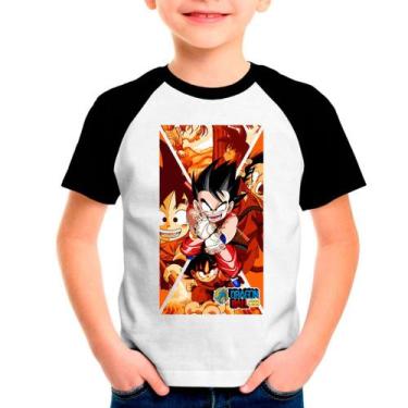 Imagem de Camiseta Desenho DRAGON BALL Z Moda Infantil Roupa Criança 02 - DESIGN