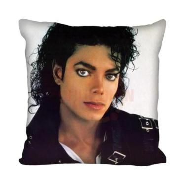 Imagem de Capa De Almofada Quadrada Personalizada Michael Jackson Super Star Com