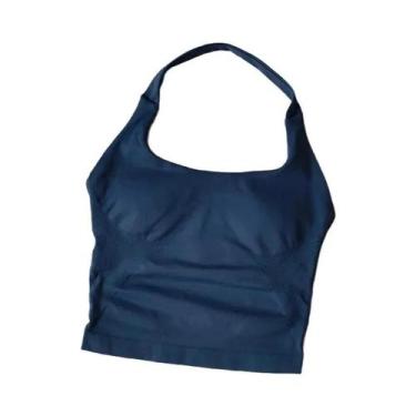 Imagem de Sutiã Esportivo Feminino De Alta Intensidade Com Alça No Pescoço, À Pr