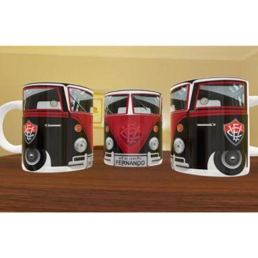 Imagem de Caneca Personalizada com nome Kombi time VITORIA - 325ml - ABRAKADABRA