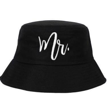 Imagem de Boné de praia casual unissex Bucket Hat Mr Anime 58-60 cm - Yiweisai
