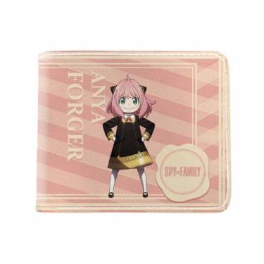 Imagem de Wallet Spys Family Anyas Forgers Personagens de anime Slim Bifold - yi