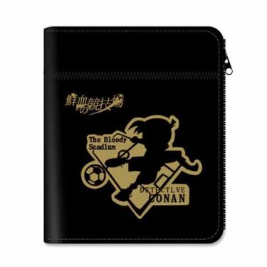 Imagem de Carteira Detectives Conans Anime Characters Slim BiFold PU - yiweisai