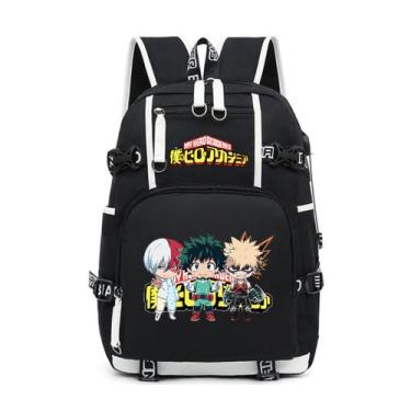 Imagem de Mochila My Heros Academias Todorokis Shotos Midoriyas Izukus - yiweisa