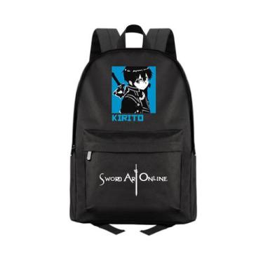 Imagem de Mochila escolar infantil Swords Onlines 3D 29x16x41cm - yiweisai