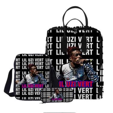 Imagem de Conjunto de mochilas Vert School Bag com impressão 3D para crianças co