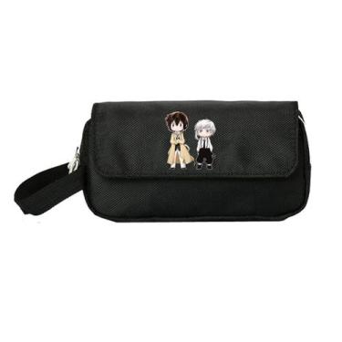 Imagem de Bolsa de lápis Bungo Stray Dogs Nakajima Atsushi Oxford 20,5 x 9,5 x 5