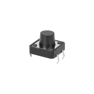 Imagem de 25X Chave Táctil 4 Terminais 12X12X8,5Mm 180ºgraus - Kft-A06 - Chipsce