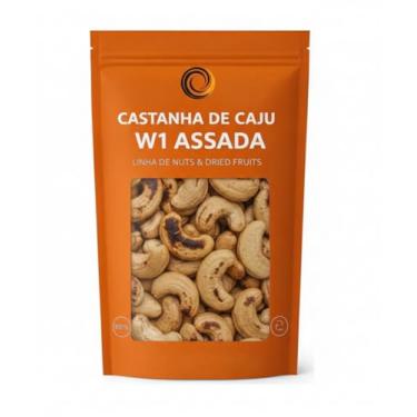 Imagem de MN Plus Castanha de Caju Inteira Premium Assada sem Sal W1 1 Kg