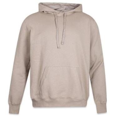 Imagem de Moletom Canguru New Era Core Branded Basic Kaki-Masculino