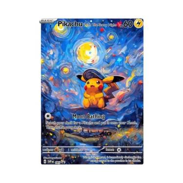 Imagem de Cartas De Troca Pokémon Para Crianças Mewtwo Pikachu Conjunto De 18 Pe