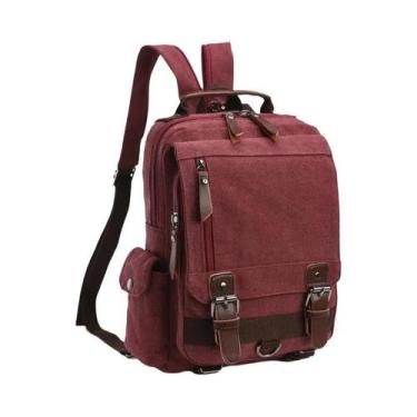 Imagem de Mochila Vintage De Lona Para Mulheres MARKROYAL, Bolsa De Ombro Fashio