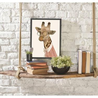 Imagem de Quadro Decorativo Sr. Girafa