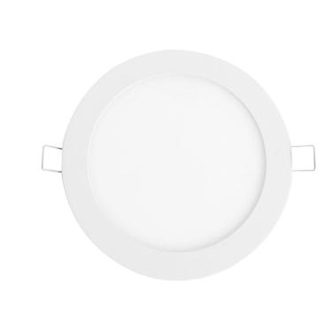 Imagem de Painel De Led Bivolt Foxlux Redondo Embutir 6w 6500k