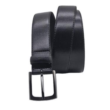 Imagem de Cinto masculino plus size tamanho especial social 3,3cm 554e - Street,