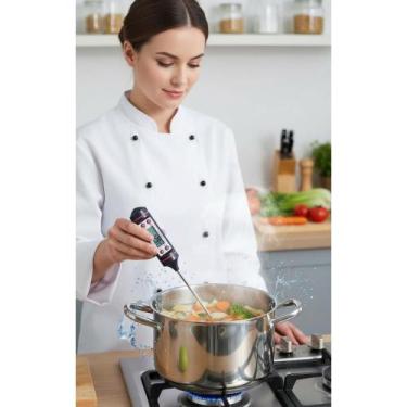 Imagem de Termômetro Culinário Digital Precisão Espeto Cozinha - Congratulations