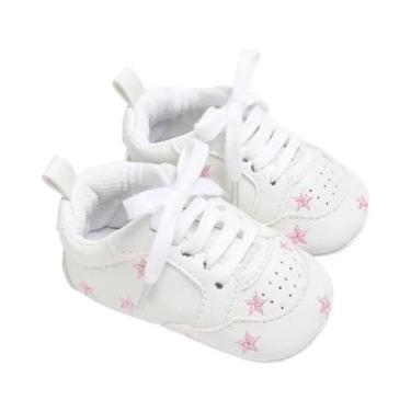 Imagem de Sapatos Esportivos Para Bebês Femininos De 0 a 12 Meses Com Solado Mac