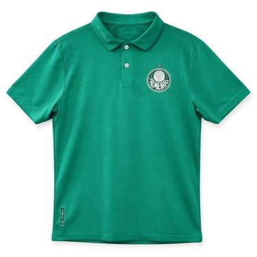 Imagem de Camisa Polo Palmeiras Basic 1914 III Verde Betel-Masculino