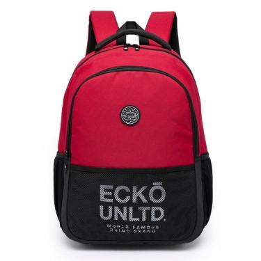 Imagem de Mochila Ecko Unissex Escolar Passeio Reforçada Notebook-Unissex