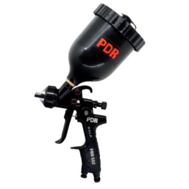 Imagem de Pistola Para Pintura HVLP 1,4mm Copo Preto 600mL PRO-552 PDR - PDR/PRO