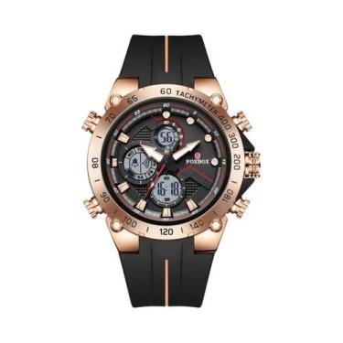 Imagem de Relógio De Pulso Masculino De Luxo LIGE FOXBOX À Prova d'Água Esportiv