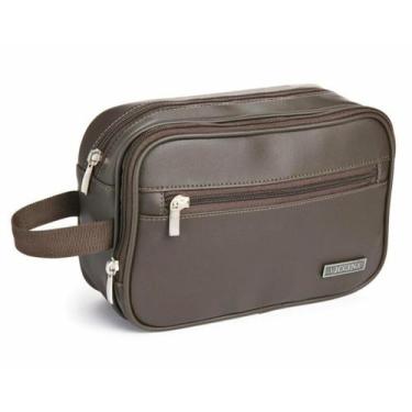 Imagem de Necessaire Dupla de Viagem Berlim Viccina, Marrom