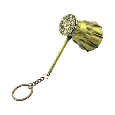 Imagem de Chaveiro Pingente Dark Souls: Escudo Do Cavaleiro Do Sol, Espada De Or