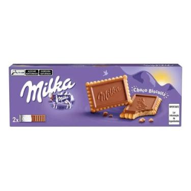 Imagem de Biscoito Milka Choco Biscuit de chocolate ao leite alpine 15