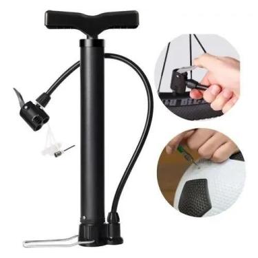 Imagem de Bomba de Ar Manual Air Pump Para Infláveis Pneu Bola Piscina - Congrat
