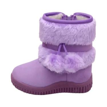 Imagem de Botas De Neve Para Meninas, Quentes E Confortáveis, Calçados De Outono