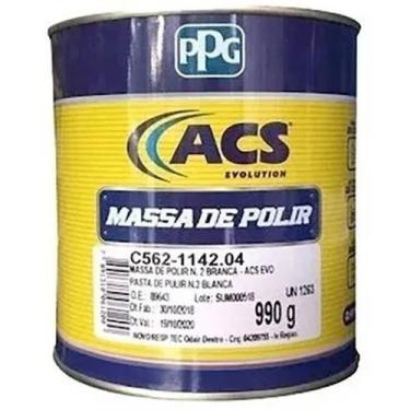 Imagem de Kit com 6 massa de polir coral acs ppg n 2 990g - autocolor - MARCA, S