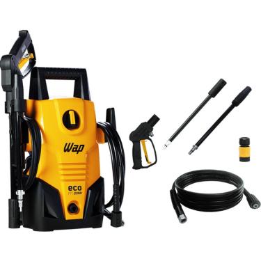 Imagem de Lavadora de Alta Pressão Residencial WAP Eco Fit 2200 1500PSI 1400W 330L-h Laranja 220V