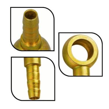 Imagem de Banjo Olhal 10 mm para Mangueira 8 mm - Dunga