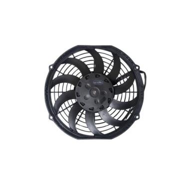 Imagem de Eletroventilador axial 10 polegadas perfil baixo soprante 12v - 101350