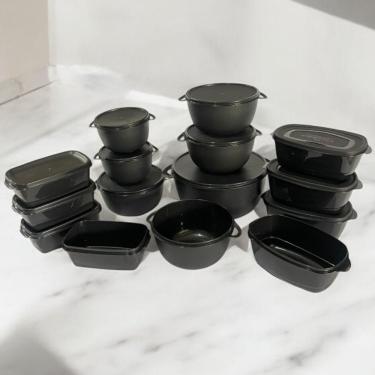 Imagem de Kit de Potes Herméticos 15 Peças para Armazenamento de Alimentos Ultra Resistentes Free...