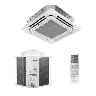 Imagem de Ar Condicionado Split Cassete Hitachi 4 Vias 36.000 BTUs Frio 220V, 22