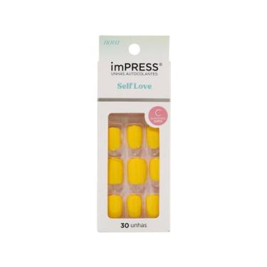 Imagem de Unhas autocolantes caution imc02b impress kiss ny - KISS NEW YORK, Ama