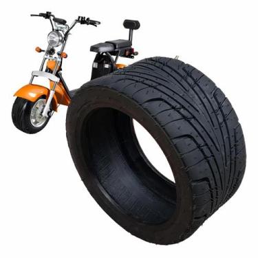 Imagem de Pneu para Scooter Elétrica X12 3000w Aro 10 Medida 225 40 10 Fat Tire 