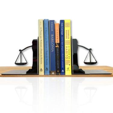 Imagem de Aparador Porta Livros Balança da Justiça Direito - Geek Marketplace