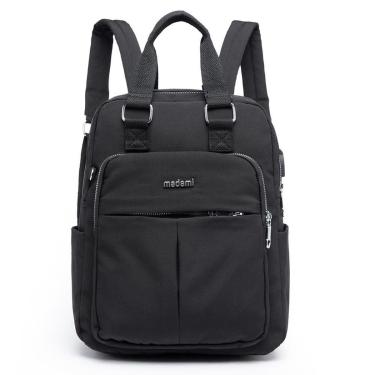 Imagem de Mochila Bolsa Feminina Notebook Reforçada Usb Resistente-Feminino