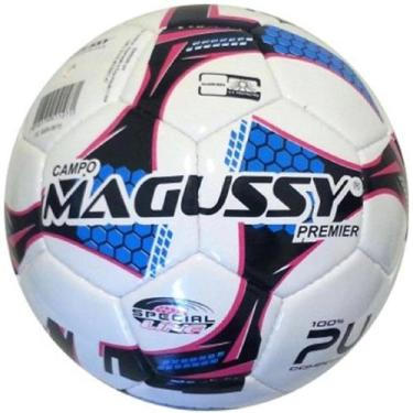 Imagem de Bola Futebol Campo Premier Magussy, Branco