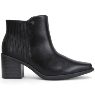 Imagem de Bota Piccadilly Cano Curto 766001 Feminino, 37, Preto