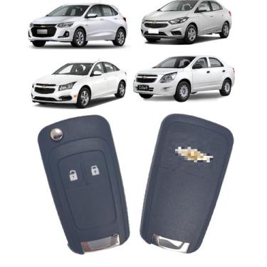Imagem de Chave Canivete Ignição Contato Onix Cruze Spin Cobalt S10 Tracker 2012