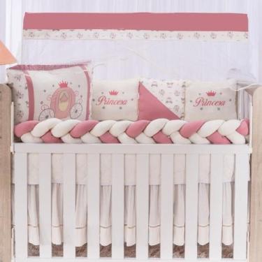Imagem de Kit berço Encanto Trança menina Princesa - Baby Minas