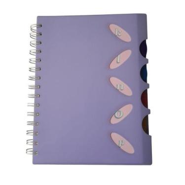 Imagem de Agenda Planner Caderno Caderneta A5 Brochura Folhas Pautadas Capas Col