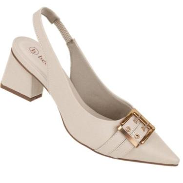 Imagem de Sapato Bebece T3838-536 Feminino, Bege, 36